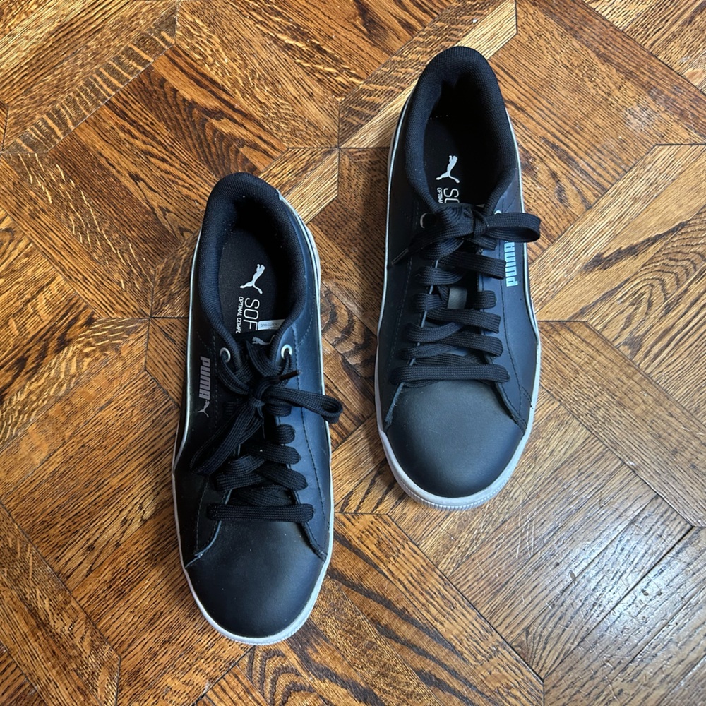 Puma Black and White Classic Sneakers